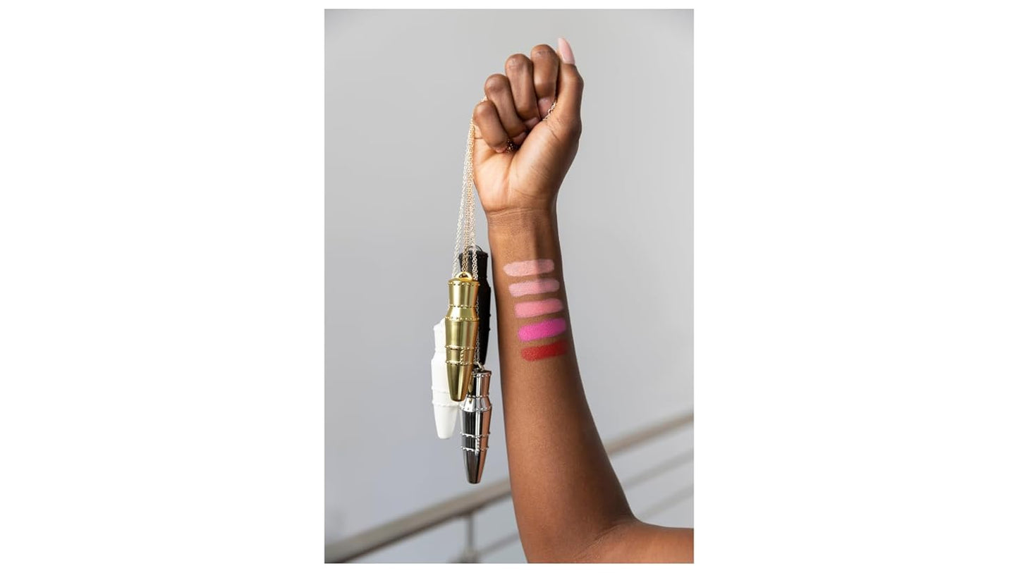 Lipstick Fashion Week Collection, 5 Piece Refill Set (Mile High, Birthday Suit, Walk of Shame, Beach Babe, Skinny Dip), Long Lasting Hydrating Lipstick for Women, Vegan & Gluten-Free