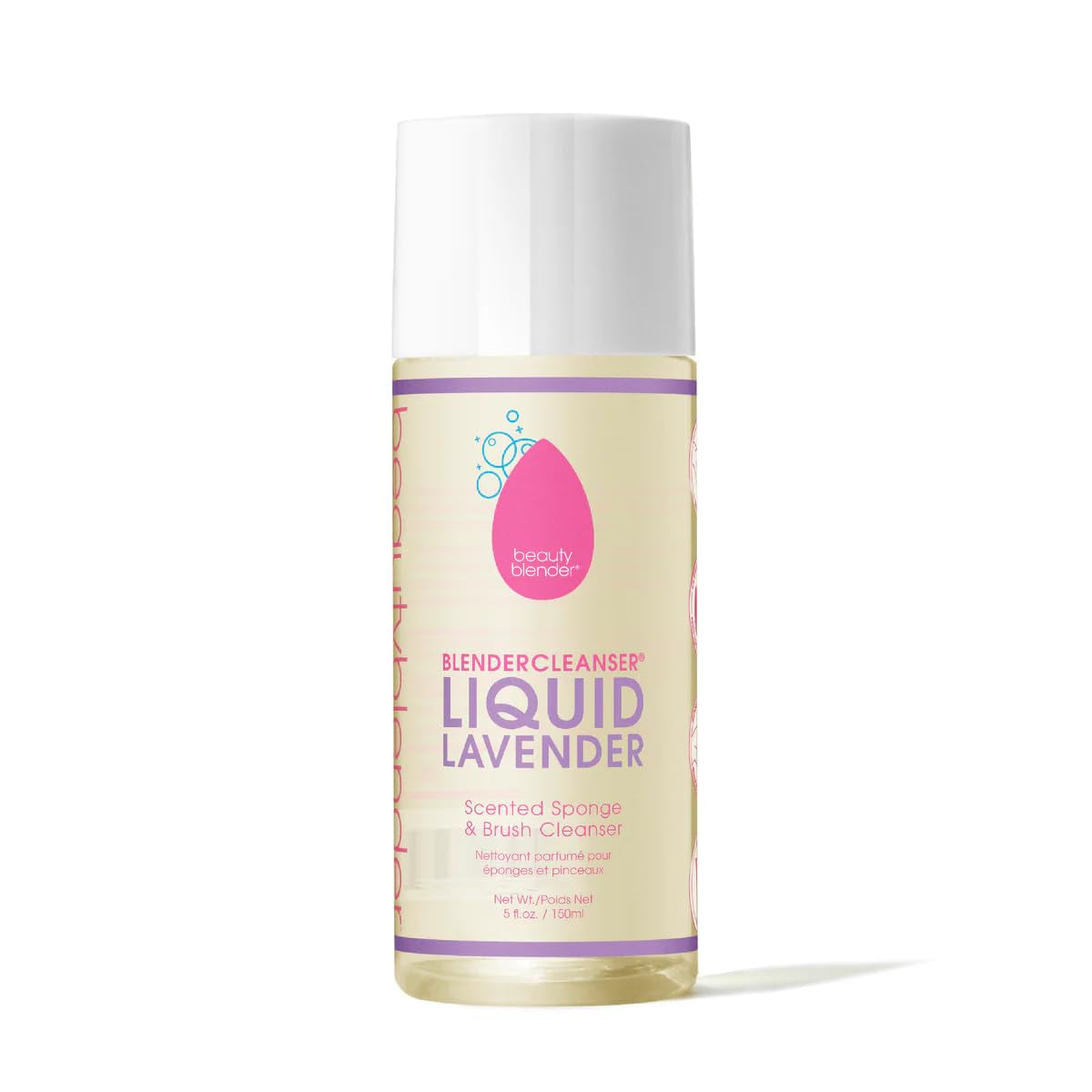® | Blendercleanser® Tool Wash | Lavender Purifying Liquid Soap | Hand, Sponge, Brush, Makeup Tool Cleanser | Lavender-Scented, Vegan, Paraben-Free, Sulfate-Free, 5 Oz